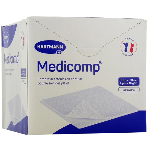 Hartmann Medicomp Compresses Non-Tissé