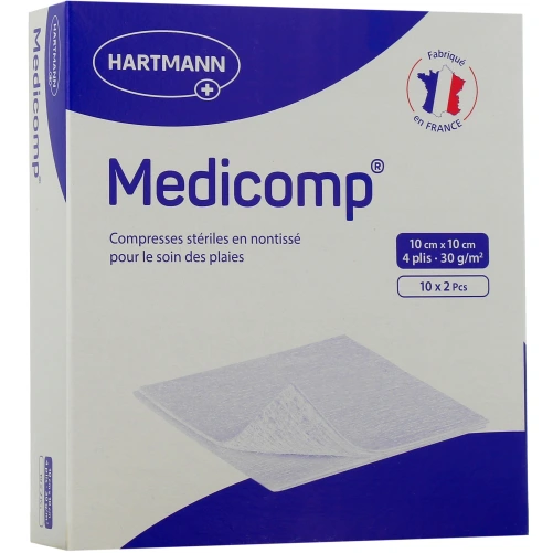 Hartmann Medicomp Compresses Non-Tissé