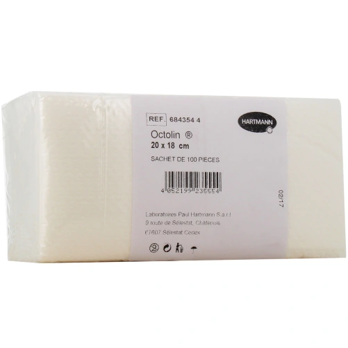 Hartmann Octolin Carrés d'Essuyage