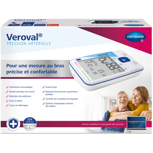 Hartmann Veroval Tensiomètre de Bras connecté