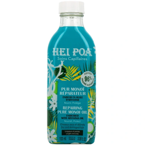 Hei Poa Soins Capillaires Pur Monoï Réparateur