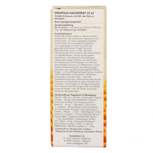 Herbalgem Propolis Large Spectre Gorge Bio