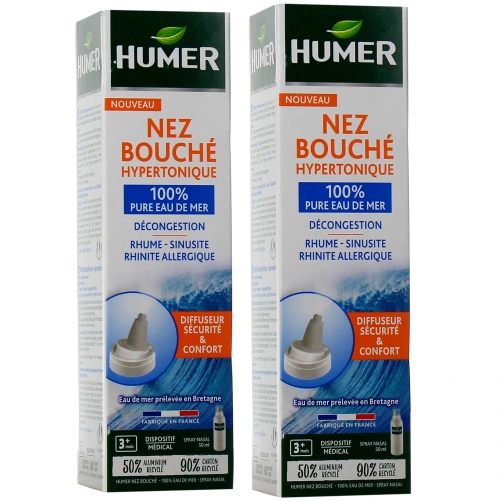Humer Nez Bouché Spray Nasal Hypertonique