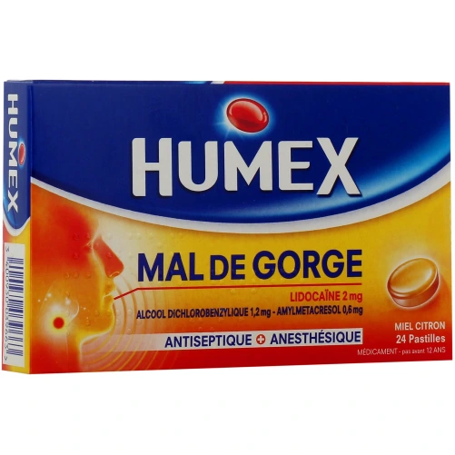 Humex Mal de Gorge Pastilles