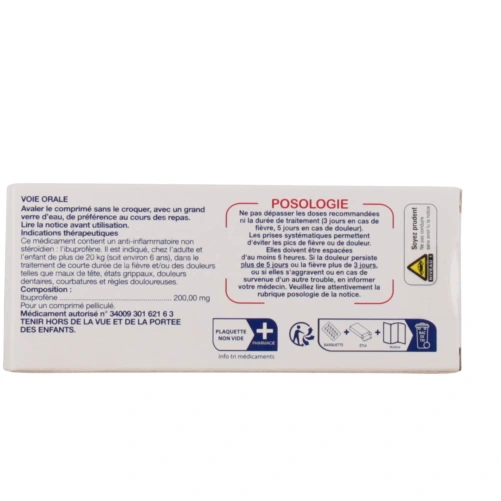 Ibuprofène 200 mg