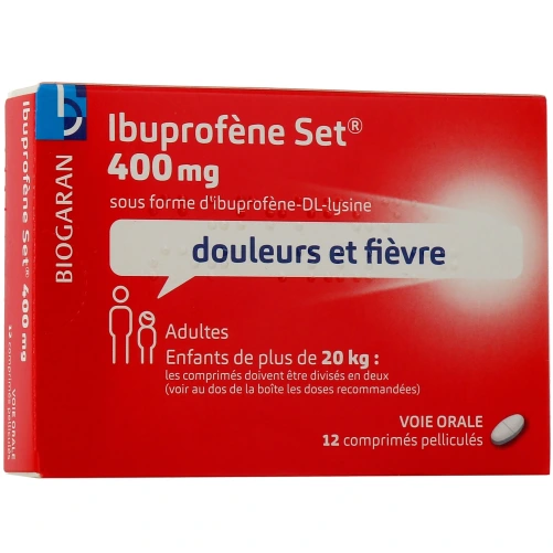 Ibuprofène 400 mg