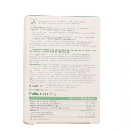 Inovance Gastrivance Confort de l'Estomac