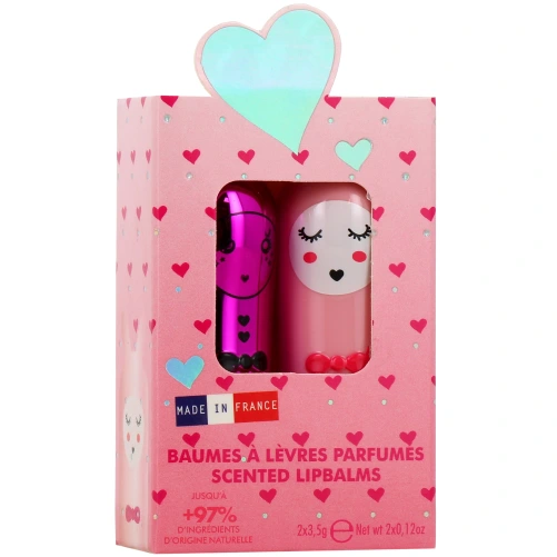 Inuwet Coffret Baumes à Lèvres Parfumés