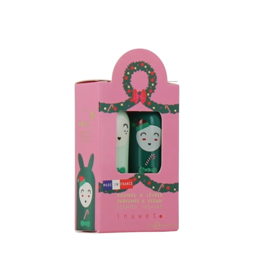 Inuwet Coffret Baumes à Lèvres Parfumés