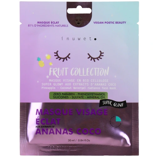 Inuwet Masque Visage Fruit Collection