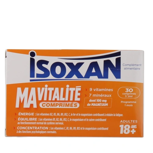 Isoxan MA Vitalité Comprimés