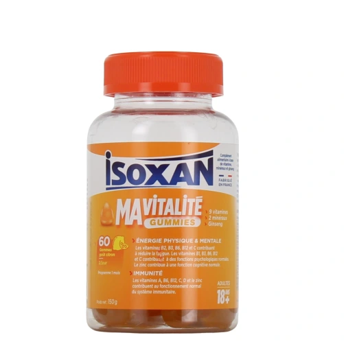 Isoxan MA Vitalité Gummies