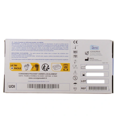 Joleti Gants d'Examen Nitrile Non Poudrés