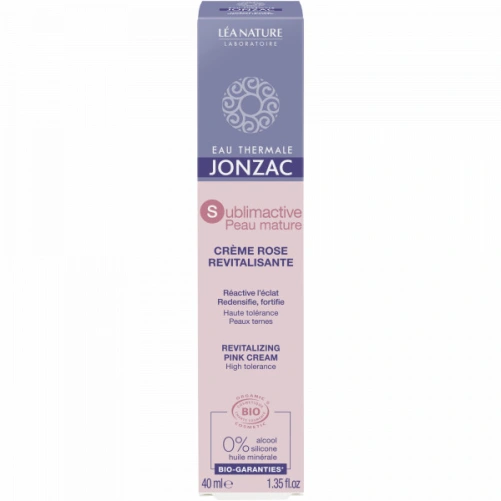 Jonzac Sublimactive Crème rose revitalisante