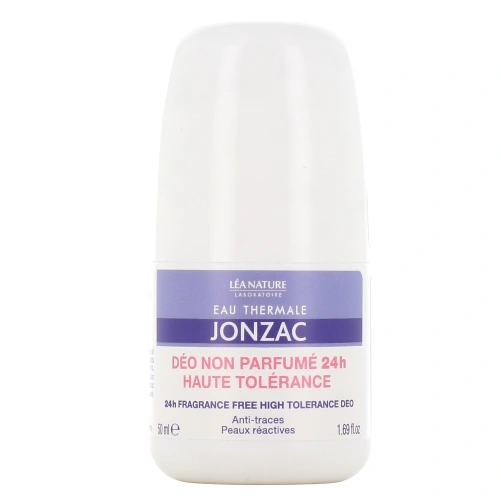 Jonzac Déodorant Non Parfumé 24h Haute Tolérance Bio