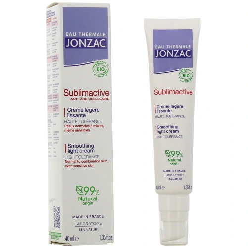 Jonzac Sublimactive Crème Légère Lissante