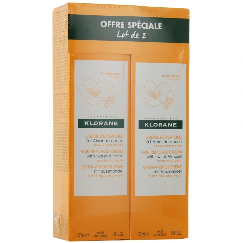 Klorane Crème Dépilatoire à l'Amande Douce
