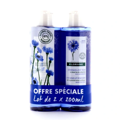 Klorane Démaquillant Yeux au Bleuet