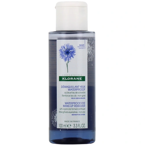 Klorane Démaquillant Yeux Waterproof au Bleuet
