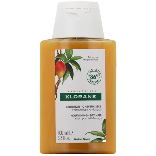 Klorane Shampoing Nutrition Cheveux Secs Mangue