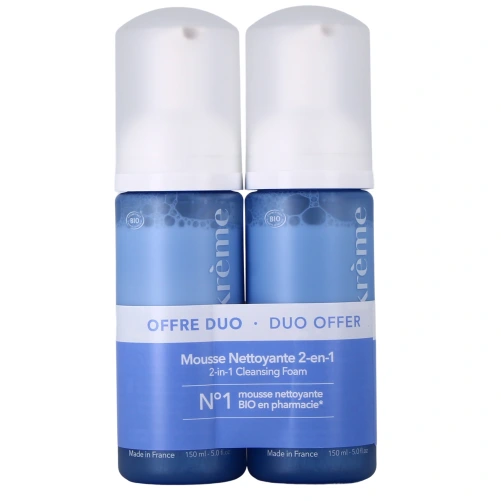 Krème Mousse Nettoyante 2-en-1
