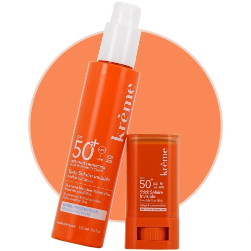 Krème Spray Solaire Invisible