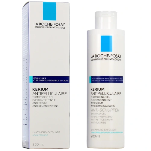 La Roche Posay Kerium Shampooing-gel antipelliculaire