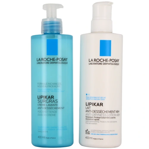 La Roche Posay Lipikar Surgras Crème Lavante Anti-Dessèchement