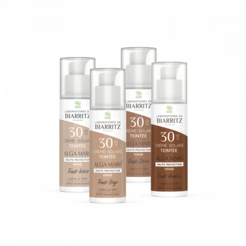 Laboratoires de Biarritz Crème solaire visage teintée SPF30