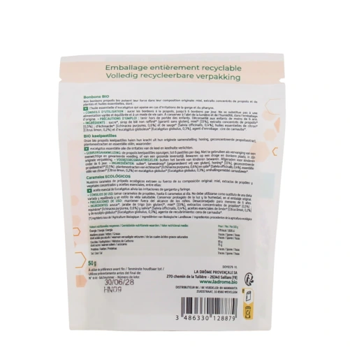 Ladrôme ProPolis Bonbons Bio