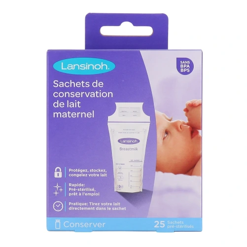 Lansinoh Sachets Conservation Lait Maternel