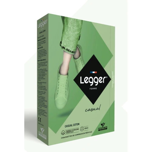 Legger Chaussettes Femme Casual Coton Classe 2