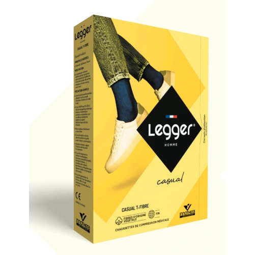 Legger Chaussettes Homme Casual T-Fibre Classe 2