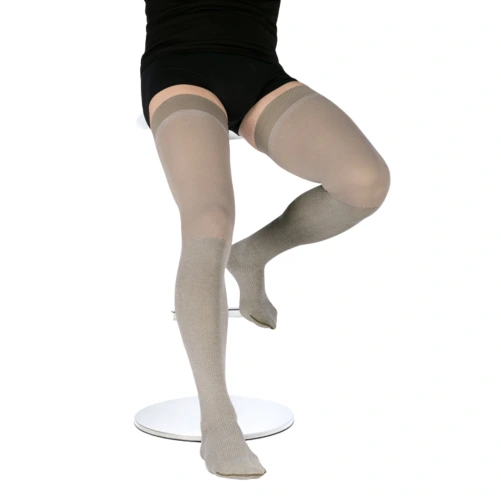 Legger Homme Bas Autofixant Casual Coton Classe 3