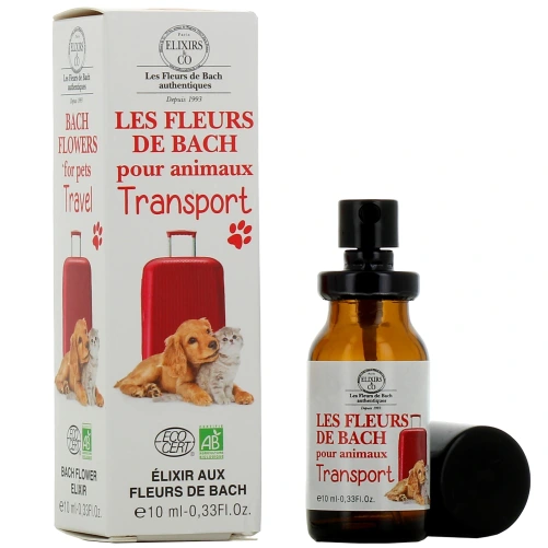 Les Fleurs de Bach pour Animaux Transport