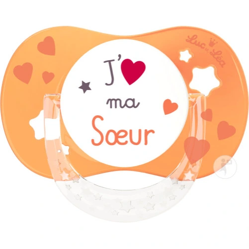 Luc et Léa Sucette anatomique 6-18 mois