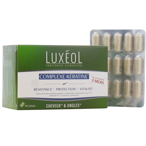 Luxéol Complexe Kératine Cheveux et Ongles