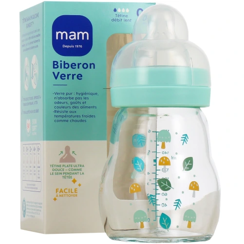 MAM Biberon Verre 1er age