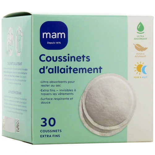 MAM Coussinets d'Allaitement Ultra Fins
