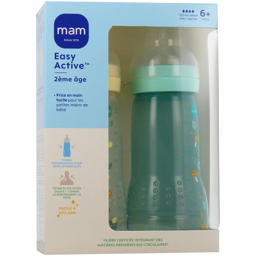 MAM Easy Active Biberon 2ème âge 330ml