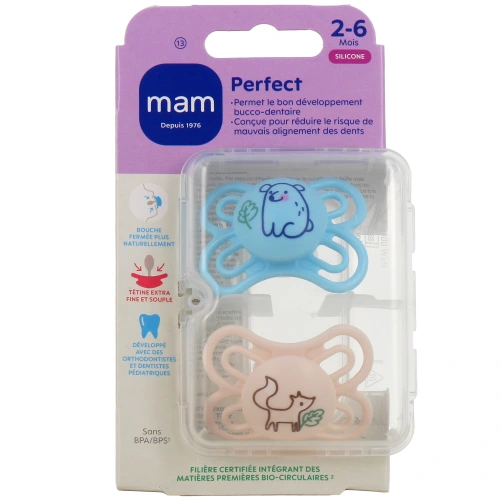 MAM Perfect Sucette Silicone 2-6 mois