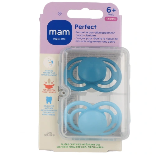 MAM Perfect Sucette Silicone 6 mois et +