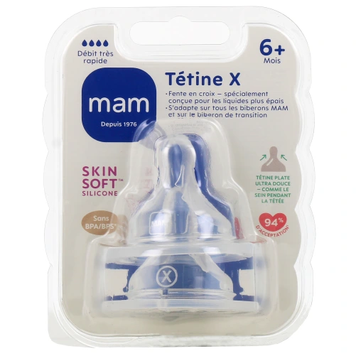 MAM Tétines silicone x2