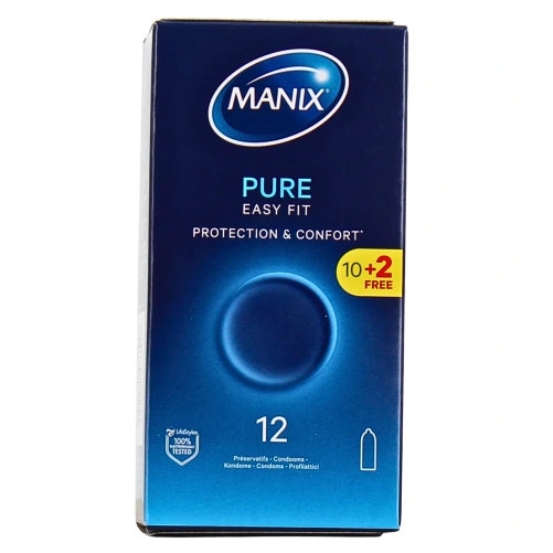 Manix Pure Easy Fit Préservatifs