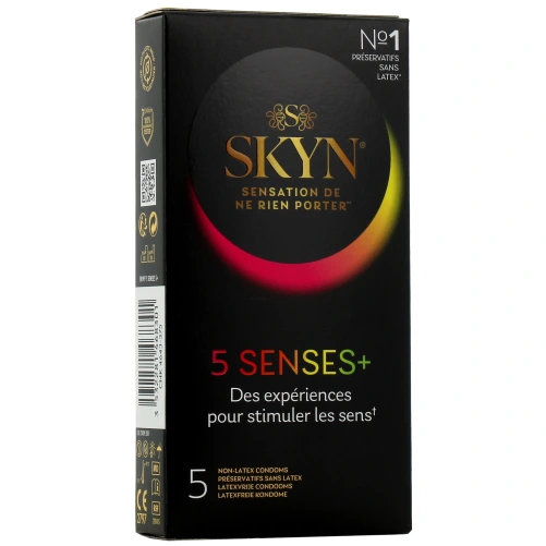 Manix Skyn 5 Senses 5 Préservatifs sans latex