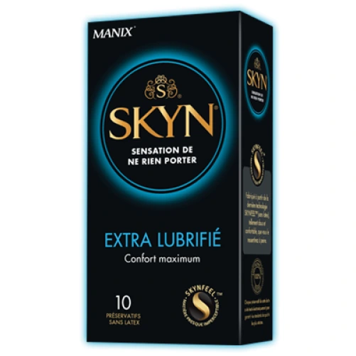 Manix Skyn Extra Lubrifié Préservatifs sans latex