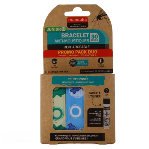 Manouka Bracelet Anti-Moustiques