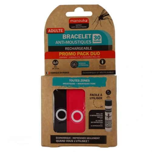 Manouka Bracelet Anti-Moustiques