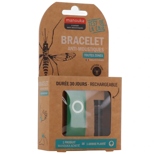 Manouka Bracelet Anti-Moustiques