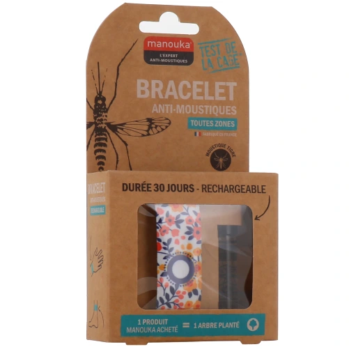 Manouka Bracelet Anti-Moustiques